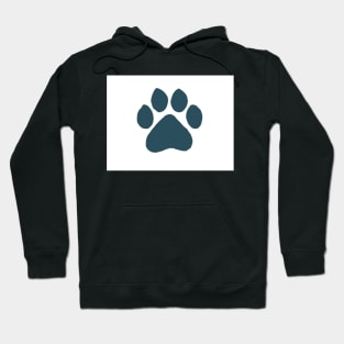 Turquoise paw Hoodie